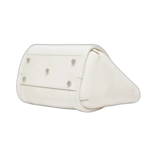 Logo Plaque Top Handle Bag