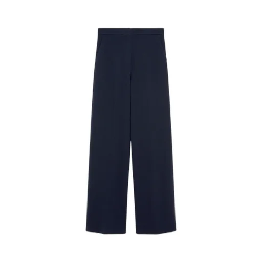 Cotton And Wool Jersey Trousers