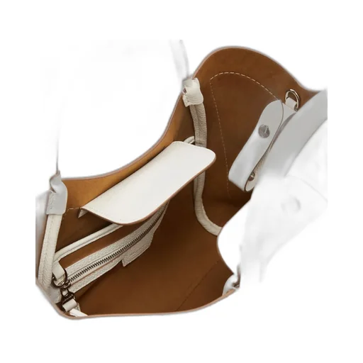 Logo Plaque Top Handle Bag