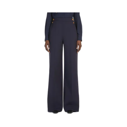 Polonia Pleat Detailed Wide Leg Trousers