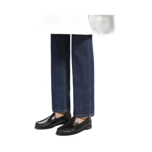 Natural Leather Moccasins