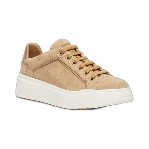Round Toe Lace-Up Sneakers