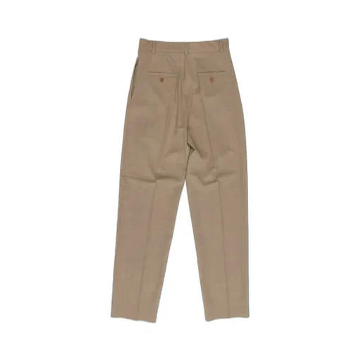 Pleat Detailed Tapered Trousers