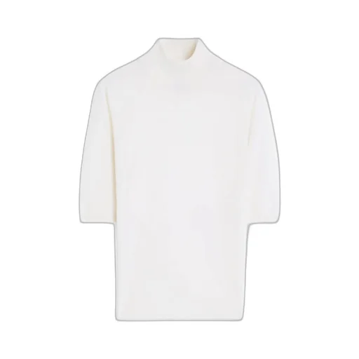 High Neck Half-Sleeved Jumper