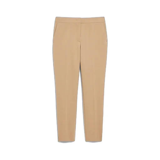 Pleat Detailed Tapered Trousers