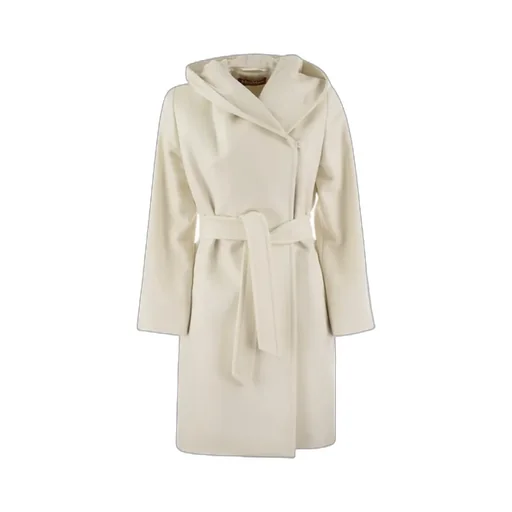 Long-Sleeved Coat With Hood