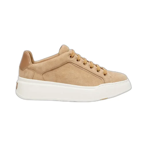 Round Toe Lace-Up Sneakers