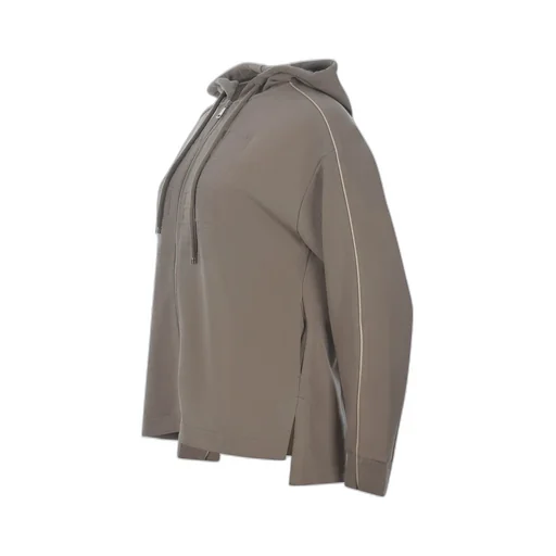 Albore Zip-Up Drawstring Hoodie