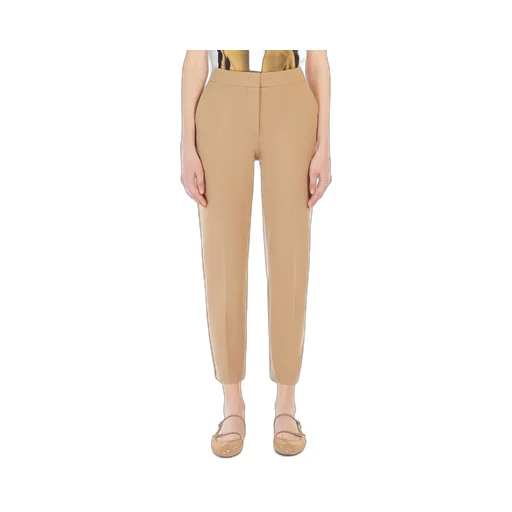 Pleat Detailed Tapered Trousers