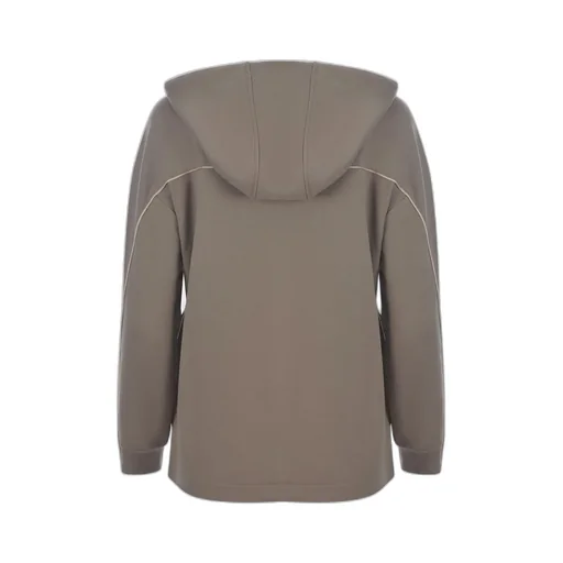 Albore Zip-Up Drawstring Hoodie