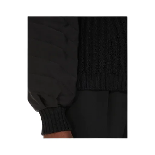Zip-Up Ribbed Cardigan
