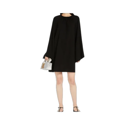 Madia Crewneck Long-Sleeved Dress