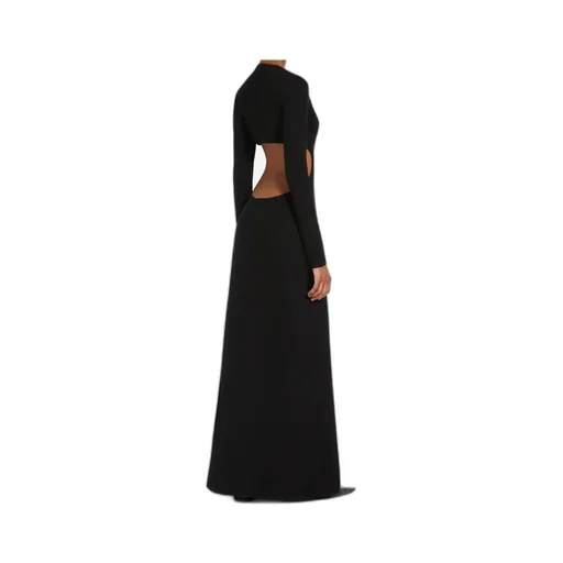 Slim-Fit Stretch Yarn Dress