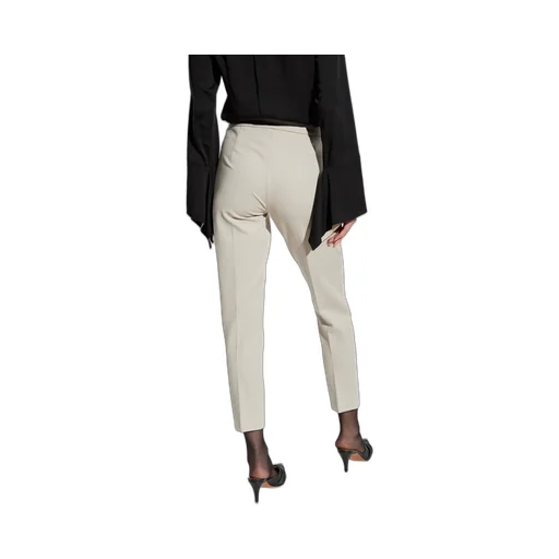 Pleat Detailed Tapered Trousers