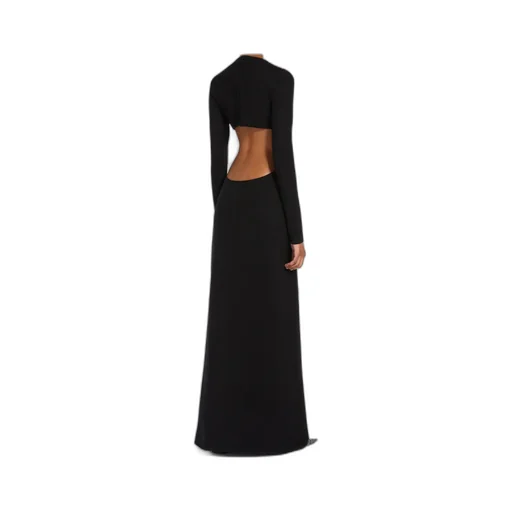 Slim-Fit Stretch Yarn Dress