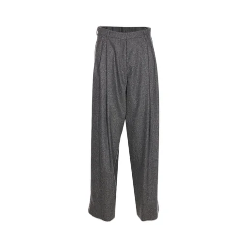 Pleated Wool Trousers