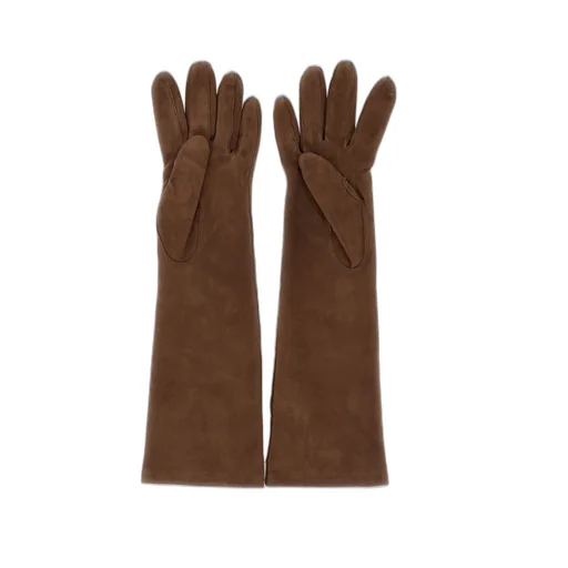 Afideesuede Logo Plaque Gloves