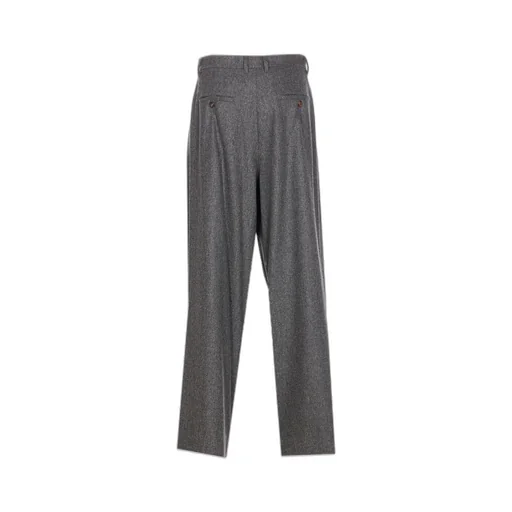 Pleated Wool Trousers