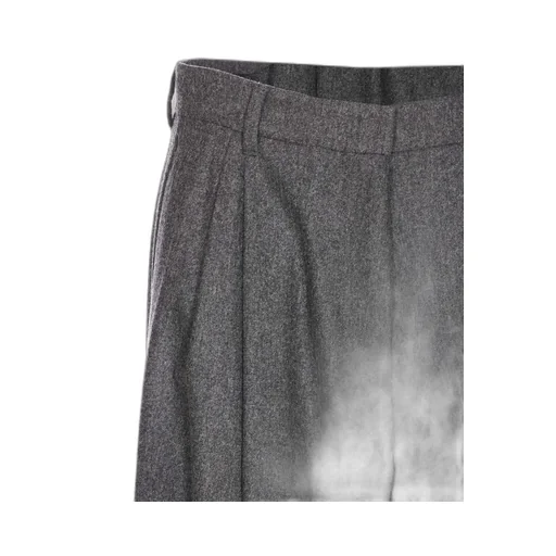Pleated Wool Trousers