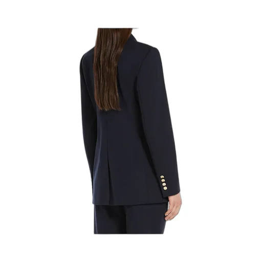 Double-Breasted Jersey Blazer