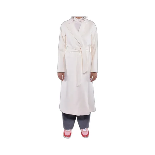 Belted Long-Sleeved Coat