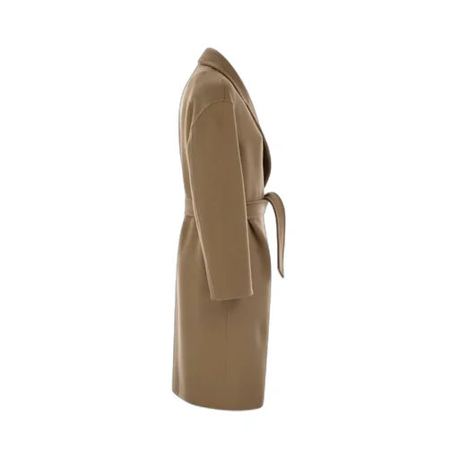 Melinda Belted Long-Sleeved Coat