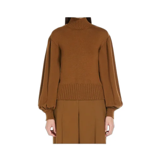 Wide-Sleeved Wool Jumper