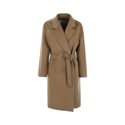 Melinda Belted Long-Sleeved Coat