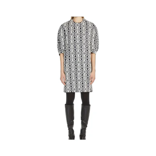 Jacquard Jersey Dress