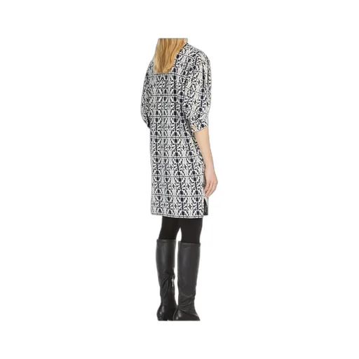 Jacquard Jersey Dress