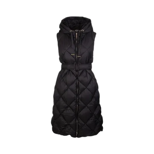 Sleeveless Hooded Down Jacket