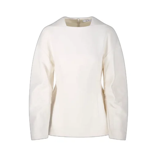 Long-Sleeved Zip-Up Blouse