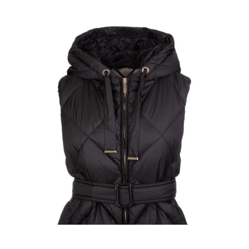 Sleeveless Hooded Down Jacket