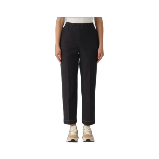 Elastic Waist Casual Pants