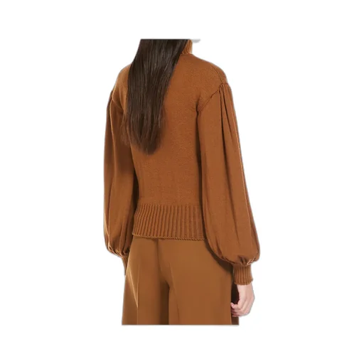 Wide-Sleeved Wool Jumper