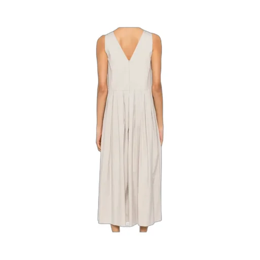 Sleeveless Poplin Dress
