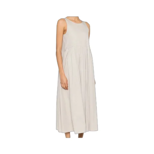 Sleeveless Poplin Dress