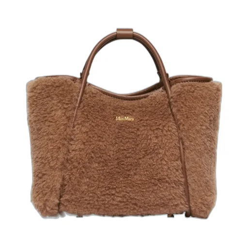 Logo Lettering Top Handle Bag