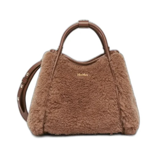 Logo Lettering Top Handle Bag