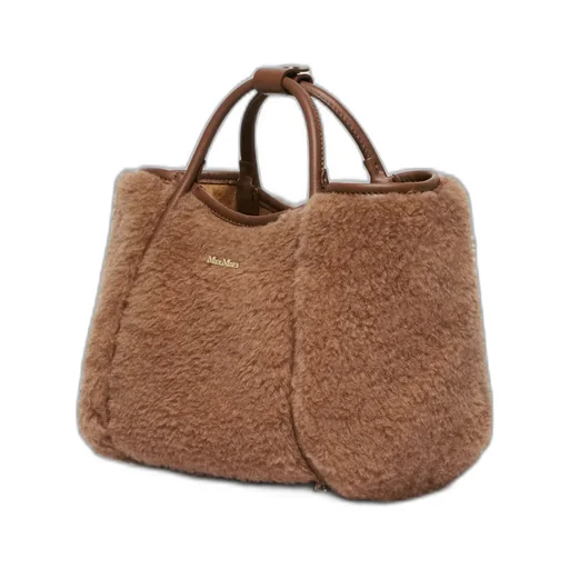 Logo Lettering Top Handle Bag