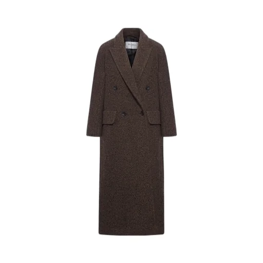 Arco1234 Double-Breasted Long Coat