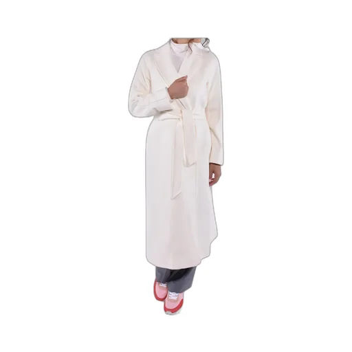 Belted Long-Sleeved Coat