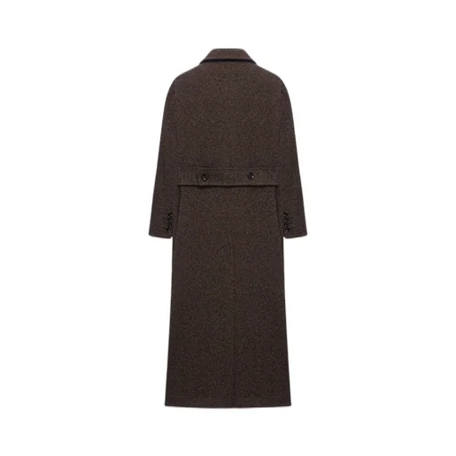 Arco1234 Double-Breasted Long Coat