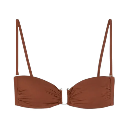 Jersey Bandeau Bikini Top