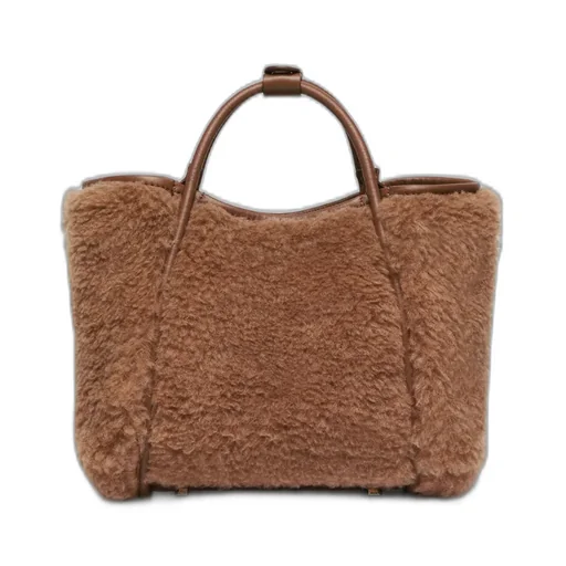 Logo Lettering Top Handle Bag