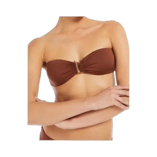 Jersey Bandeau Bikini Top