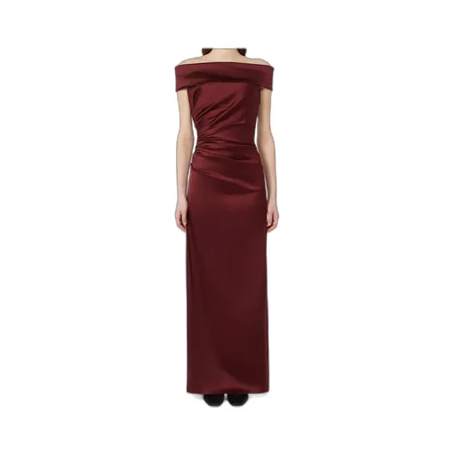 Pianoforte Opaco Off-Shoulder Dress