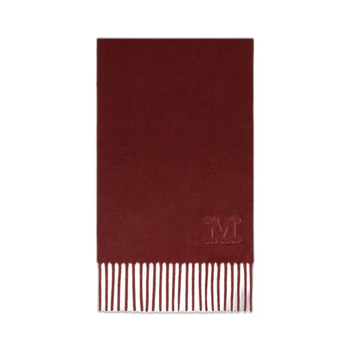 Monogram-Embroidered Cashmere Stole