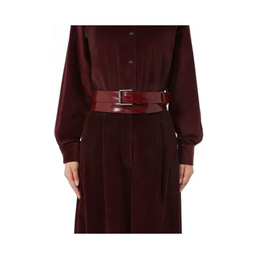 Long Leather Belt