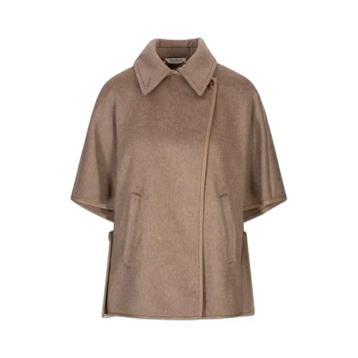 Double-Breasted Short-Sleeved Coat